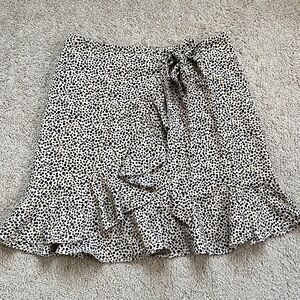 Polka Dot Ruffle Skirt